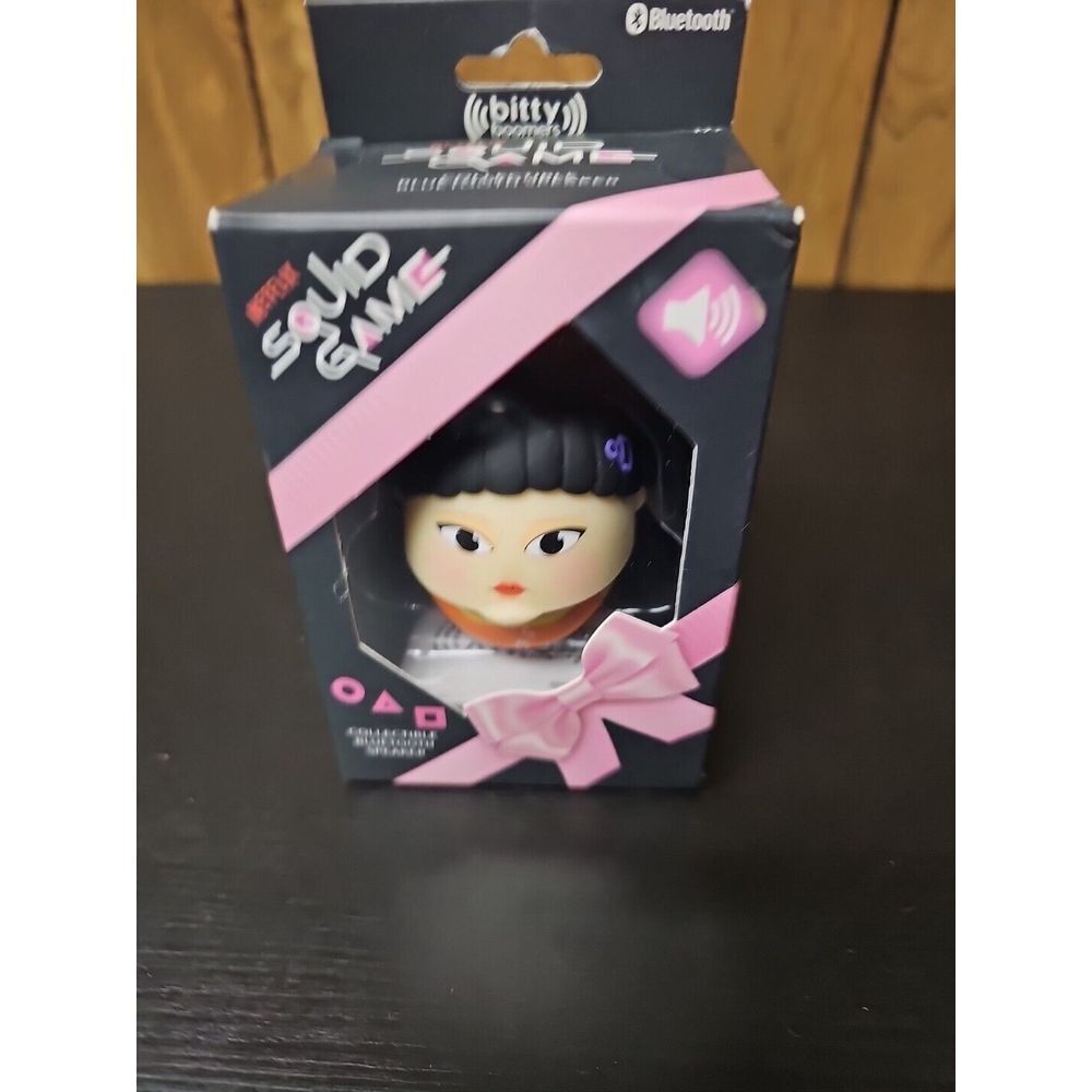 Bitty Boomers Squid Games Young-Hee Doll Collectible‎ Bluetooth Speaker